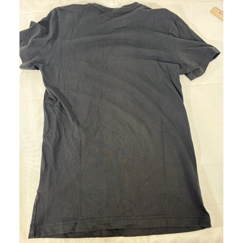 Adidas Originals Stained Glass Trefoil Logo T-Shirt Black Men's Sz Small S RARE